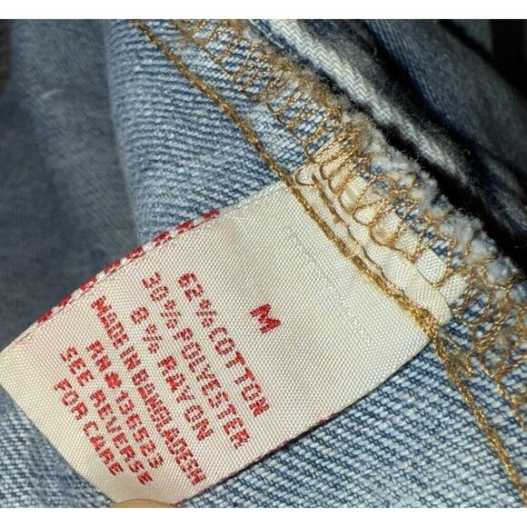 Size M - Mens Brooklyn Cloth Jean Jacket Urban City Street - Denim - Picture 4 of 4